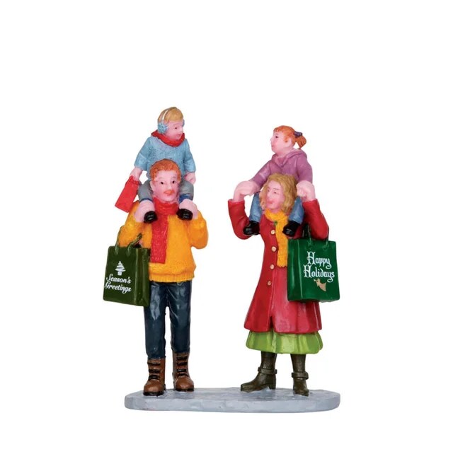 Lemax Family Christmas Shopping