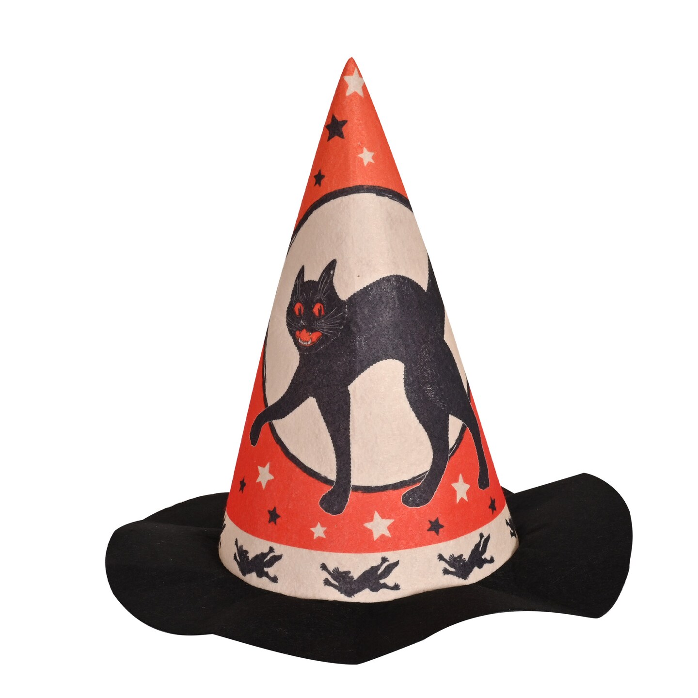 Beistle Vintage Halloween Felt Witch Hat - 12 Pack