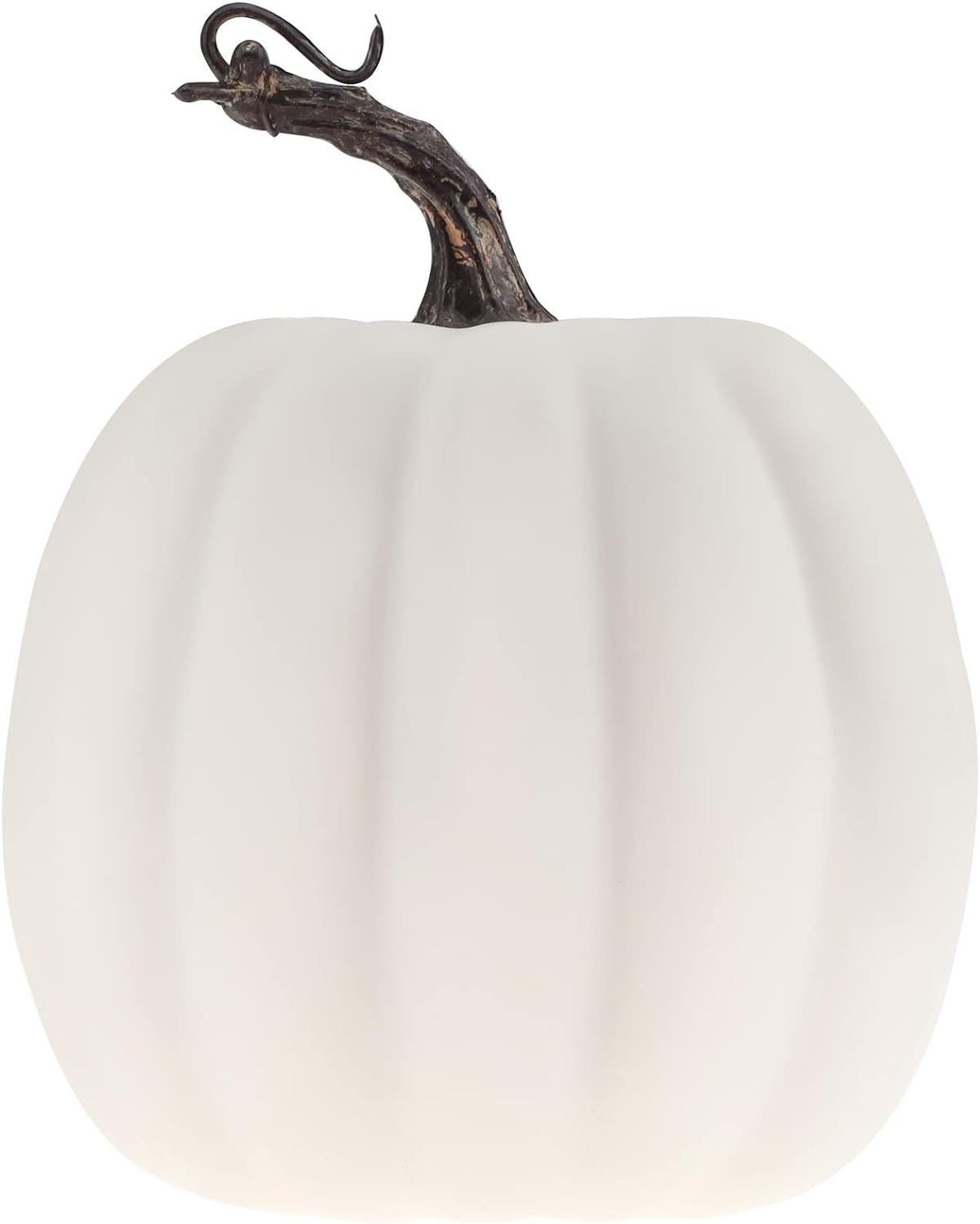 White Pumpkin for Halloween Thanksgiving Autumn Home Party Display