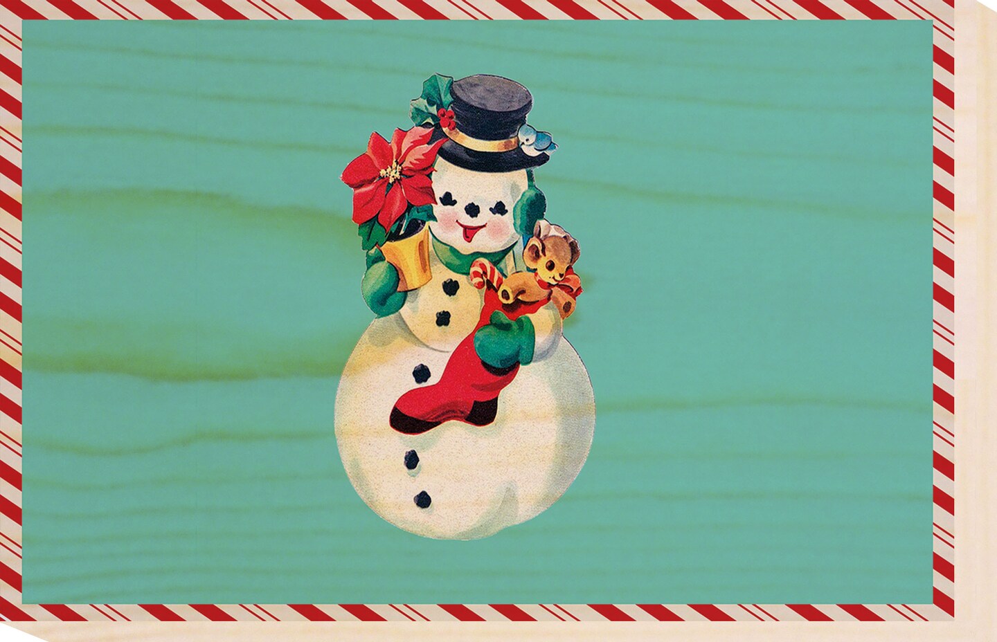 1955 Christmas: Wood Postcard Collection