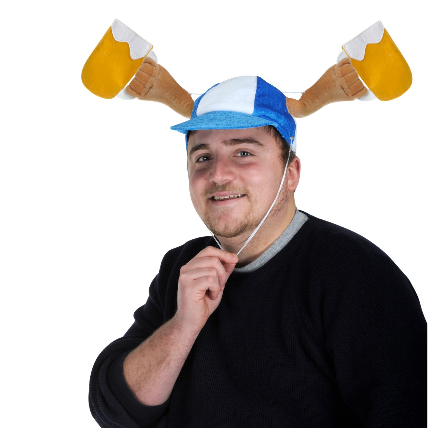 Beistle Plush Oktoberfest Mugs Cap - 6 Pack