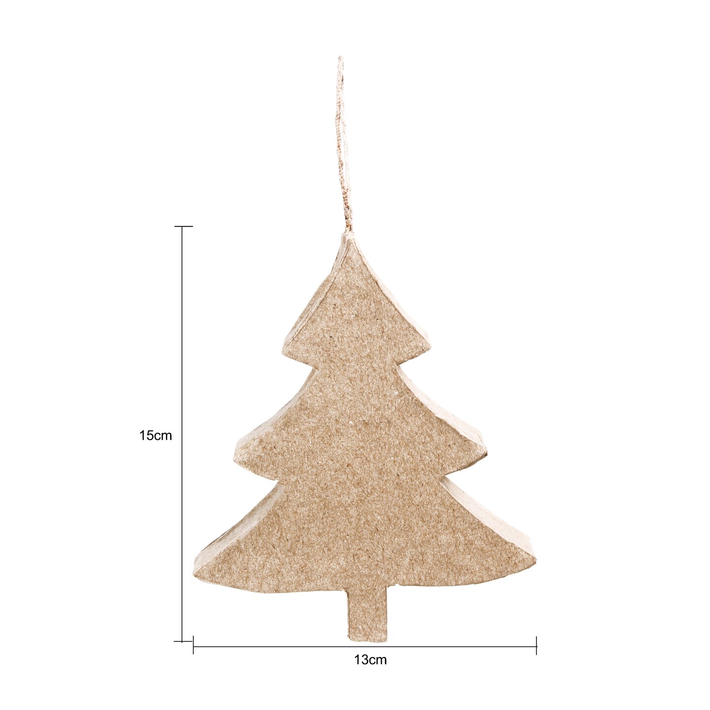 Little Birdie Paper Mache 1/Pkg-Big Christmas Tree