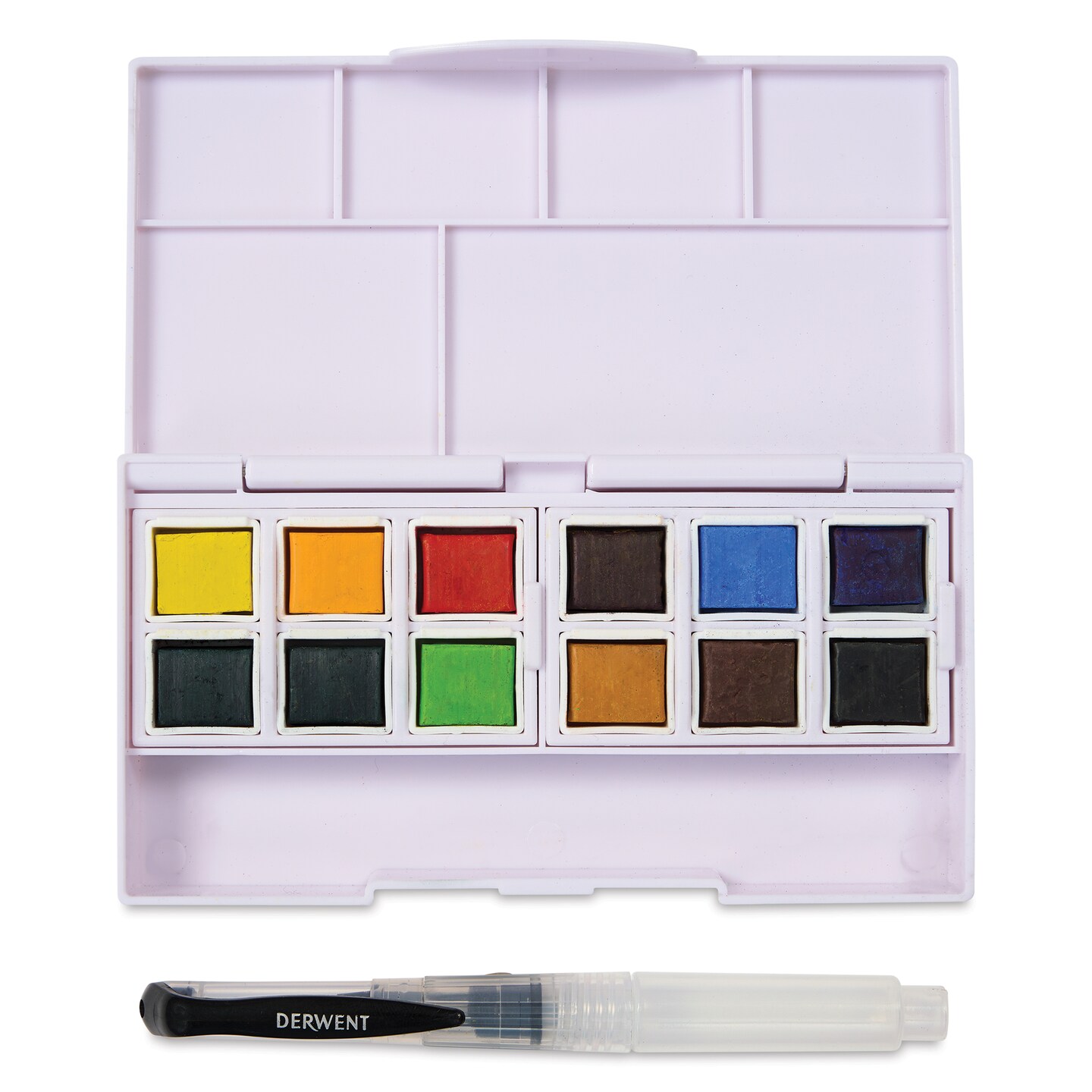 Derwent Inktense Paint Pan - Palette 01 Set of 12
