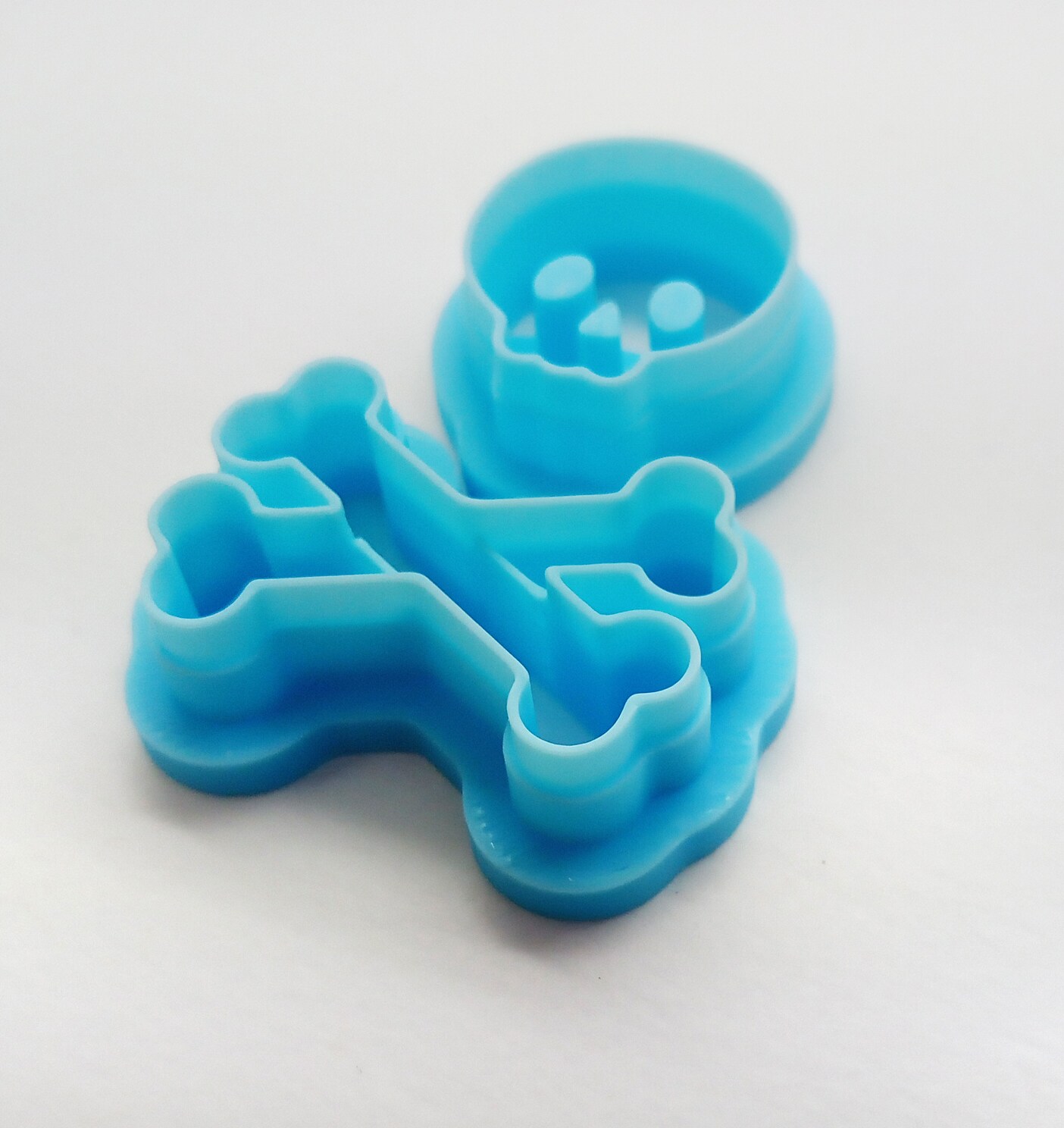 Skull & Crossbones Clay Cutter, Small Halloween Cutter Shapes, Adorabilities