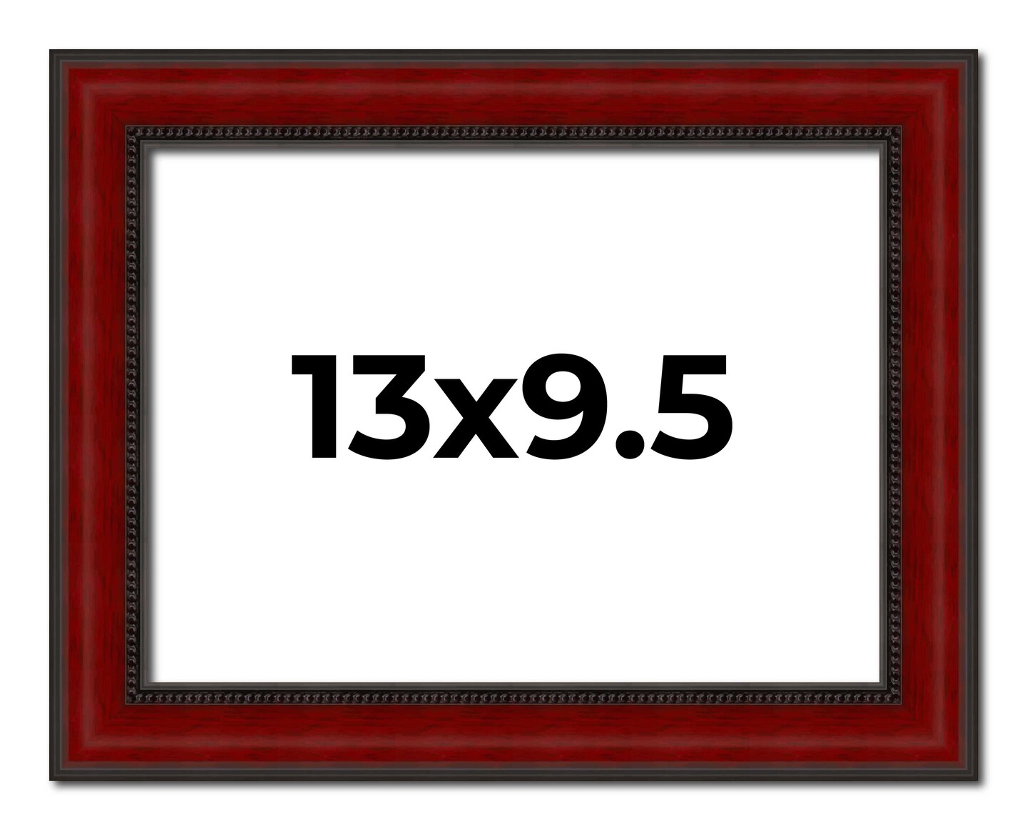 9.5x13 Weathered Picture Frame with UV-Resistant Acrylic & Acid