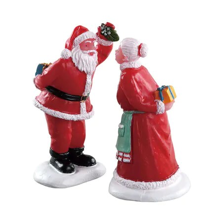 Lemax Under The Mistletoe (Set of 2)