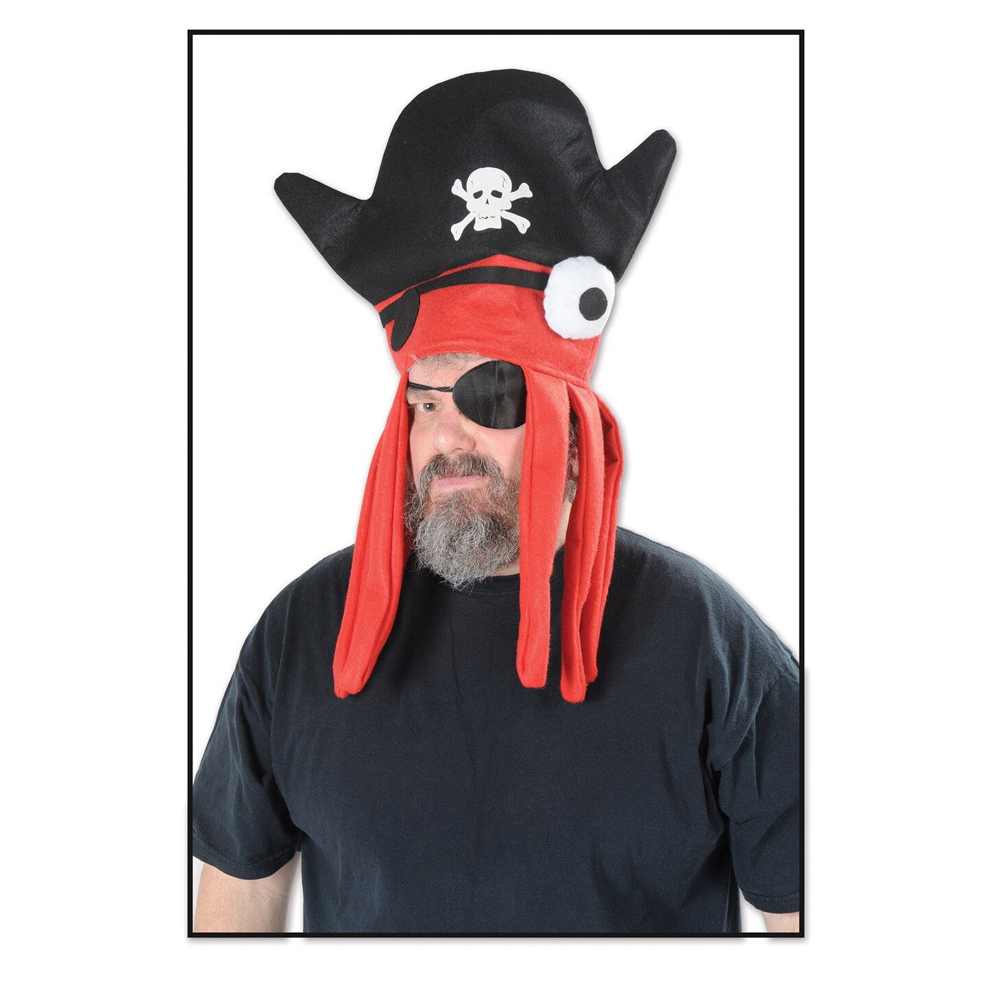 Beistle Felt Pirate Squid Hat - 12 Pack