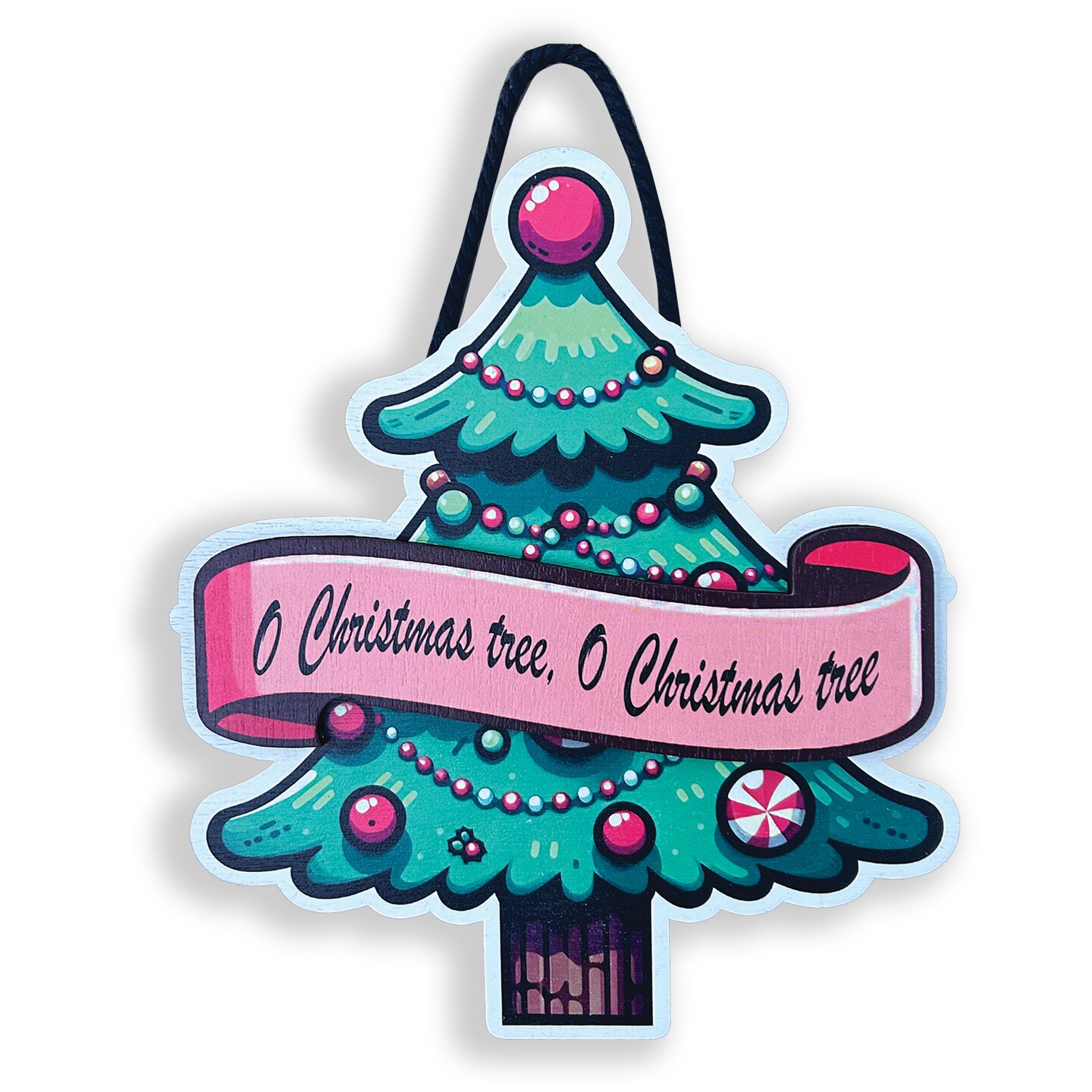 Christmas Tree Door Hanger