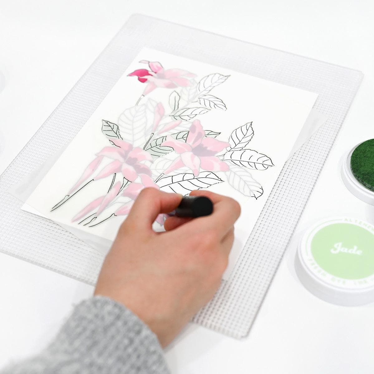 9&#x22;x12&#x22; Ultra Sticky Mat: Grid