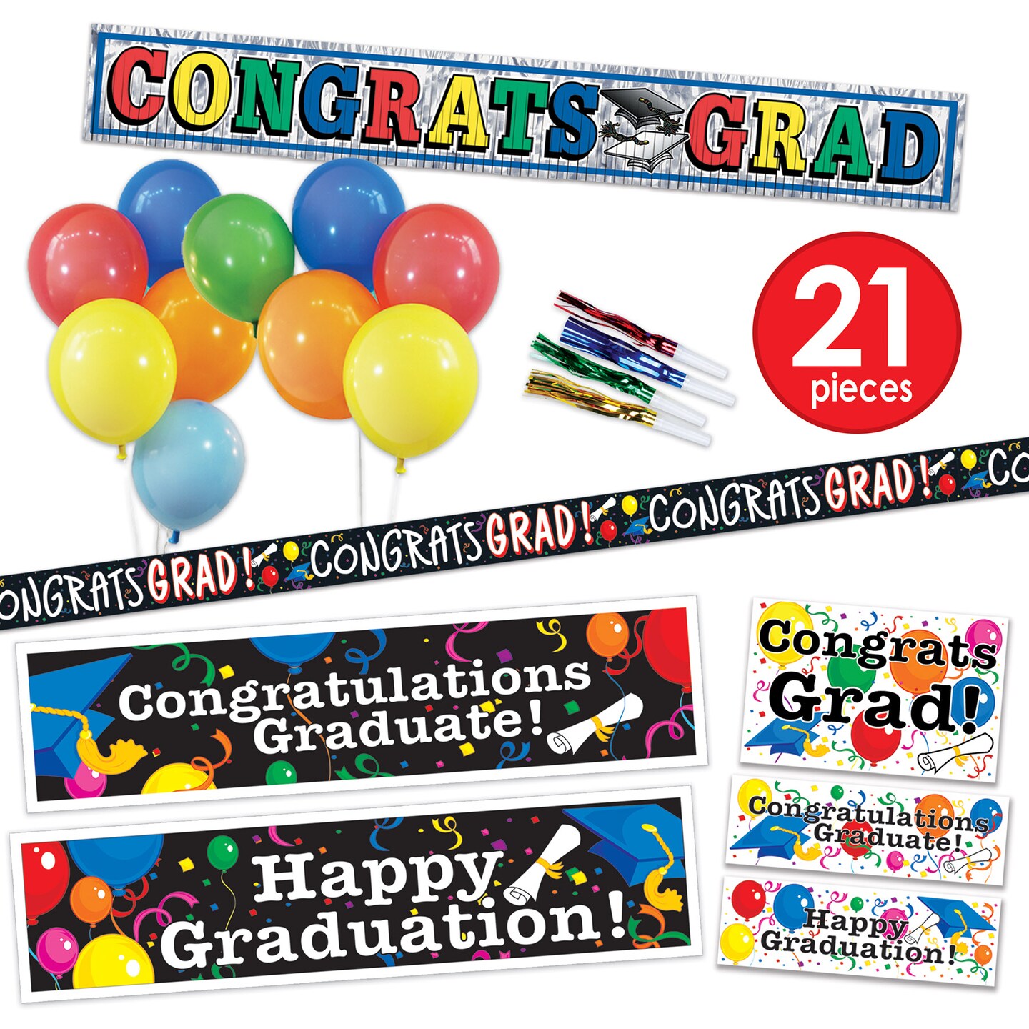 Beistle Graduation Car Party Box - 6 Pack