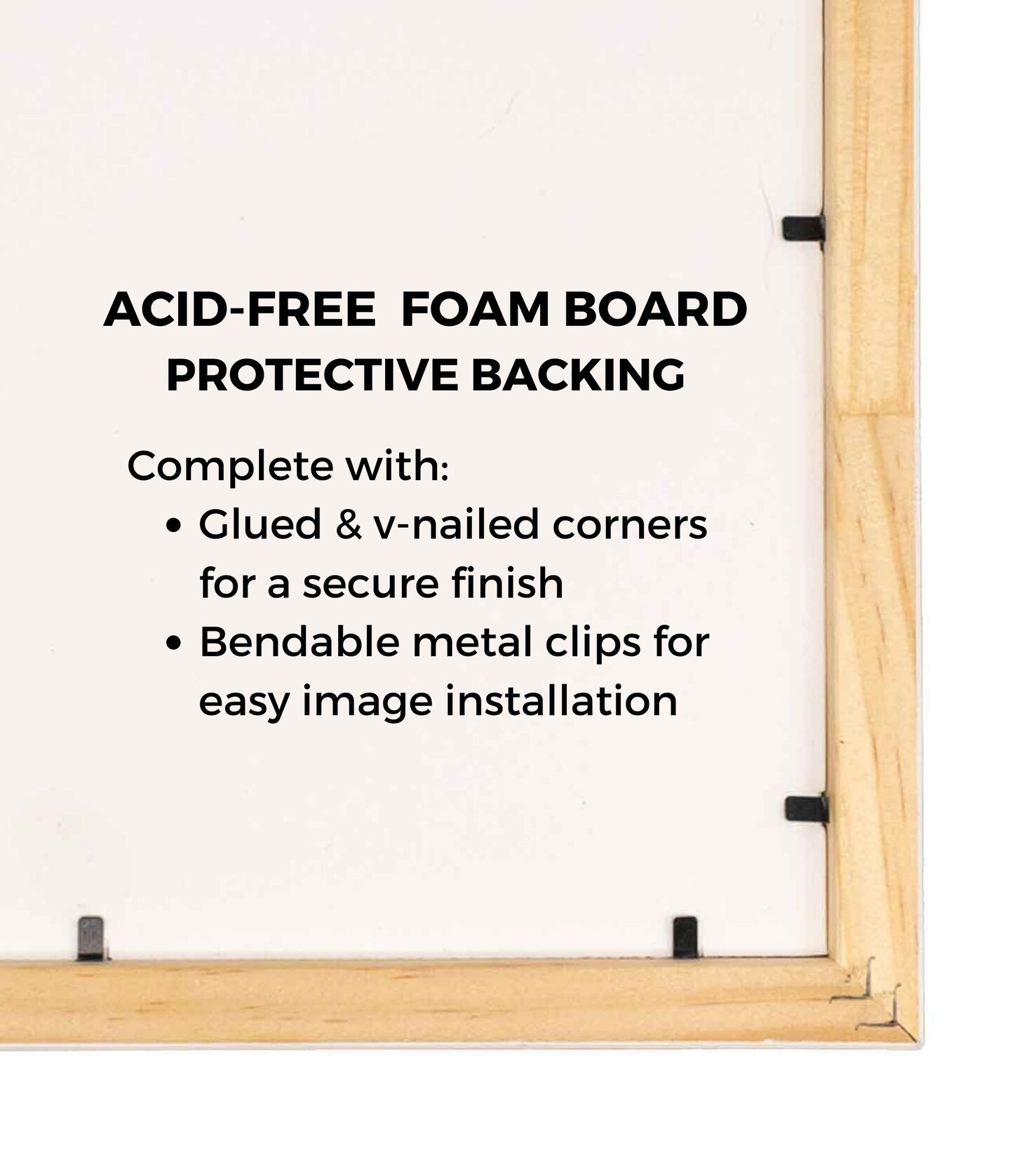 4x4 Modern Shadow Box 1.5&#x22; Depth Picture Frame with UV-Resistant Acrylic &#x26; Acid Free Backing, Available in 3 Finishes - Black, Silver, White