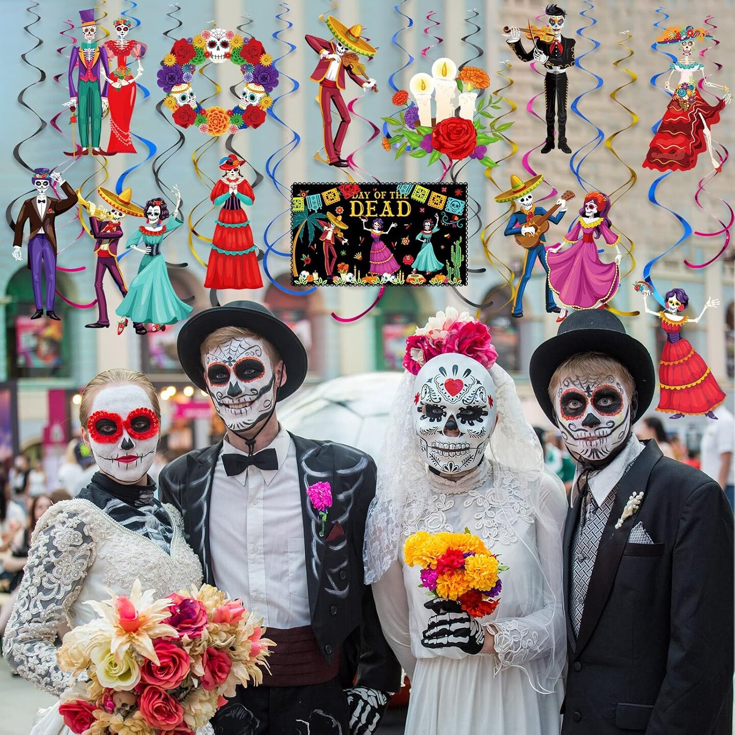 Day of The Dead Hanging Decoration