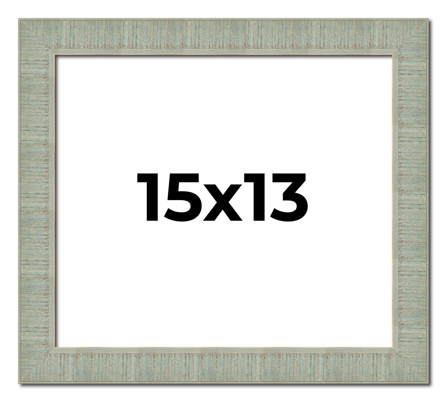 13x15 Sculpted Picture Frame with UV Resistant Acrylic Acid Free Backing Available in 5 Finishes Black Blue Gold Silver and White