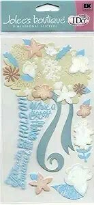 Jolee&#x27;s Boutique I Do Wedding Bouquet 3D Dimensional Stickers