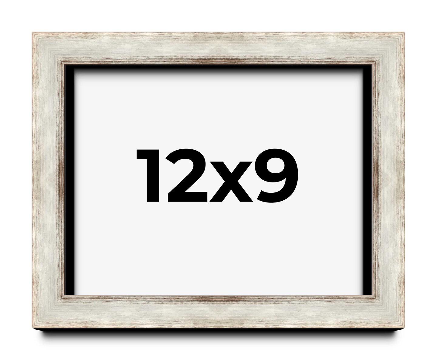 9x12 Modern Shadow Box 1.5" Depth Picture Frame with UV-Resistant Acrylic & Acid Free Backing, Available in 3 Finishes - Black, Silver, White