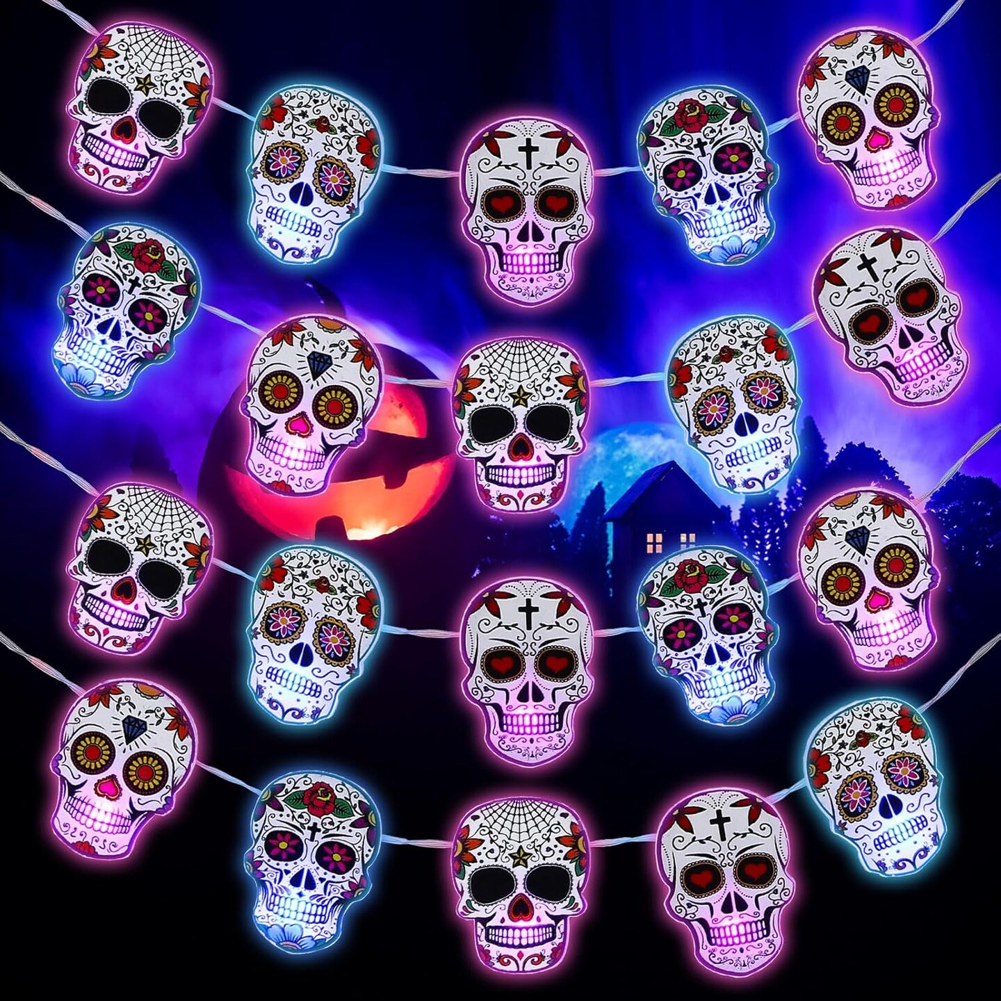 Halloween Skull Decorations