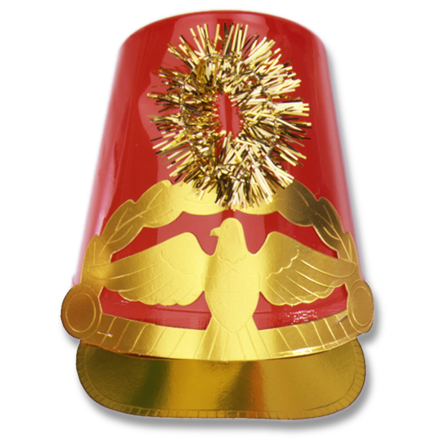Beistle Plastic Drum Major Hat - 12 Pack