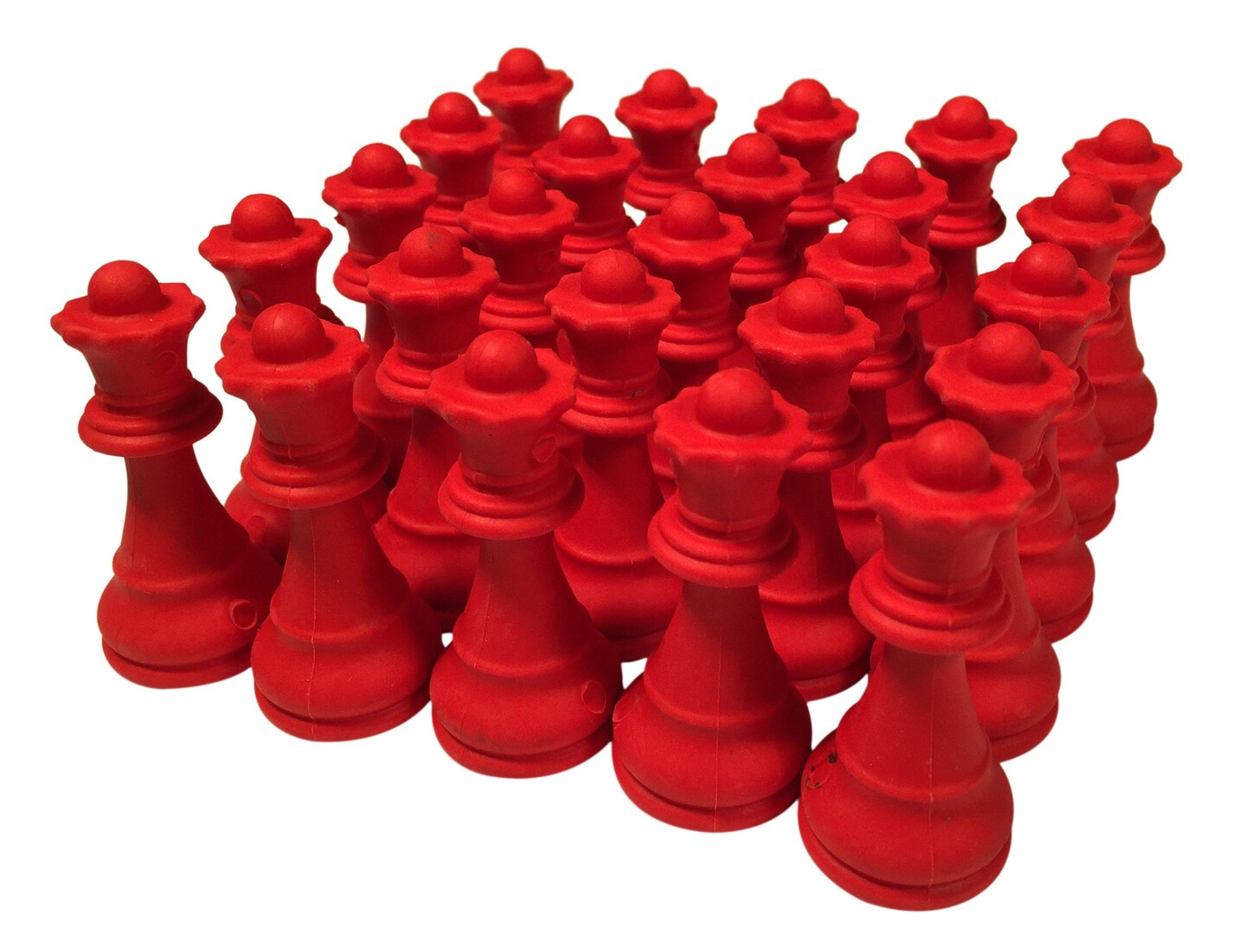 Chess Queen Erasers - Bulk Party Pack of 25 - Chess Club prizes and Party Favors - by WE Games