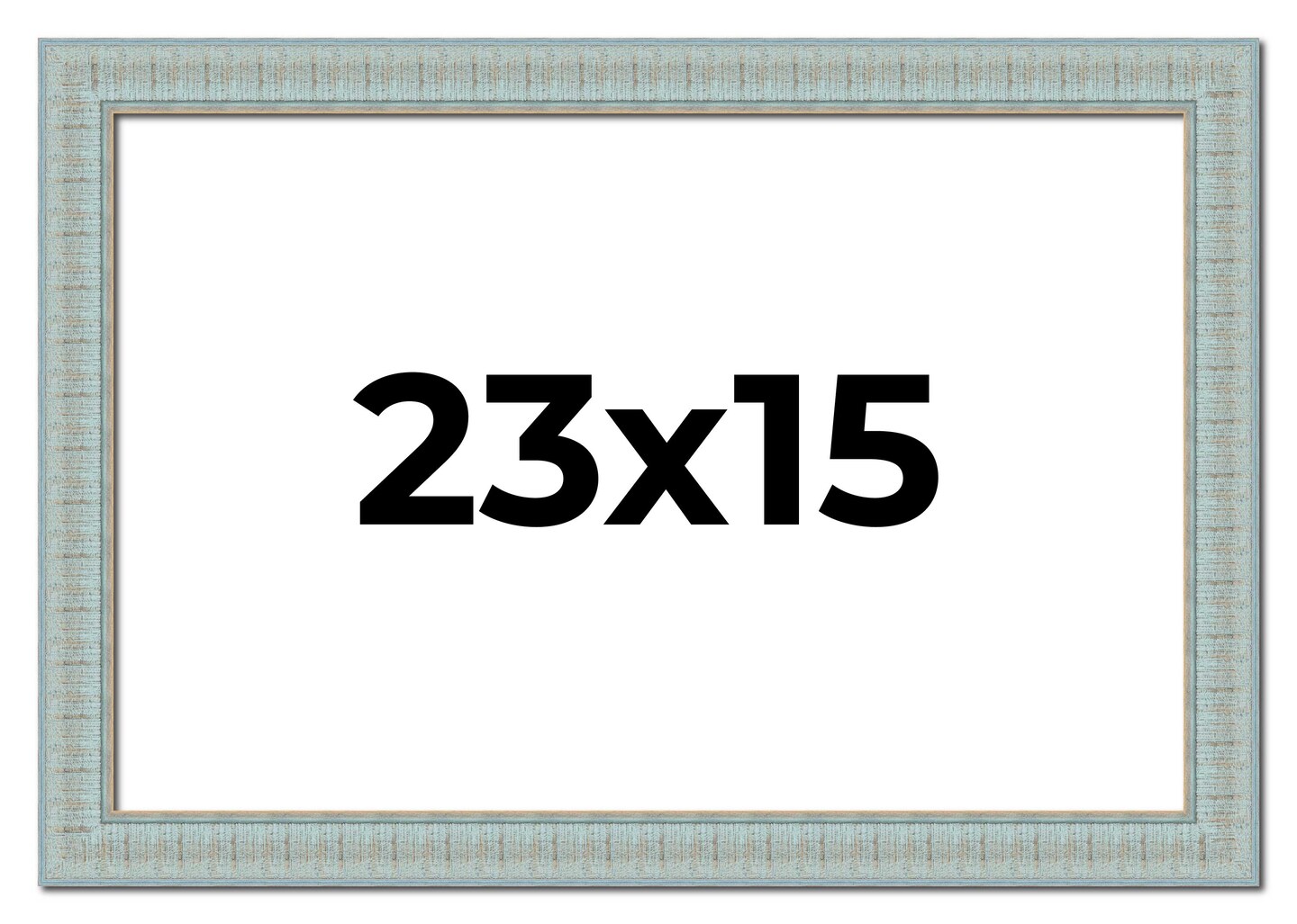 15x23 Refined Picture Frame with UV-Resistant Acrylic & Acid Free