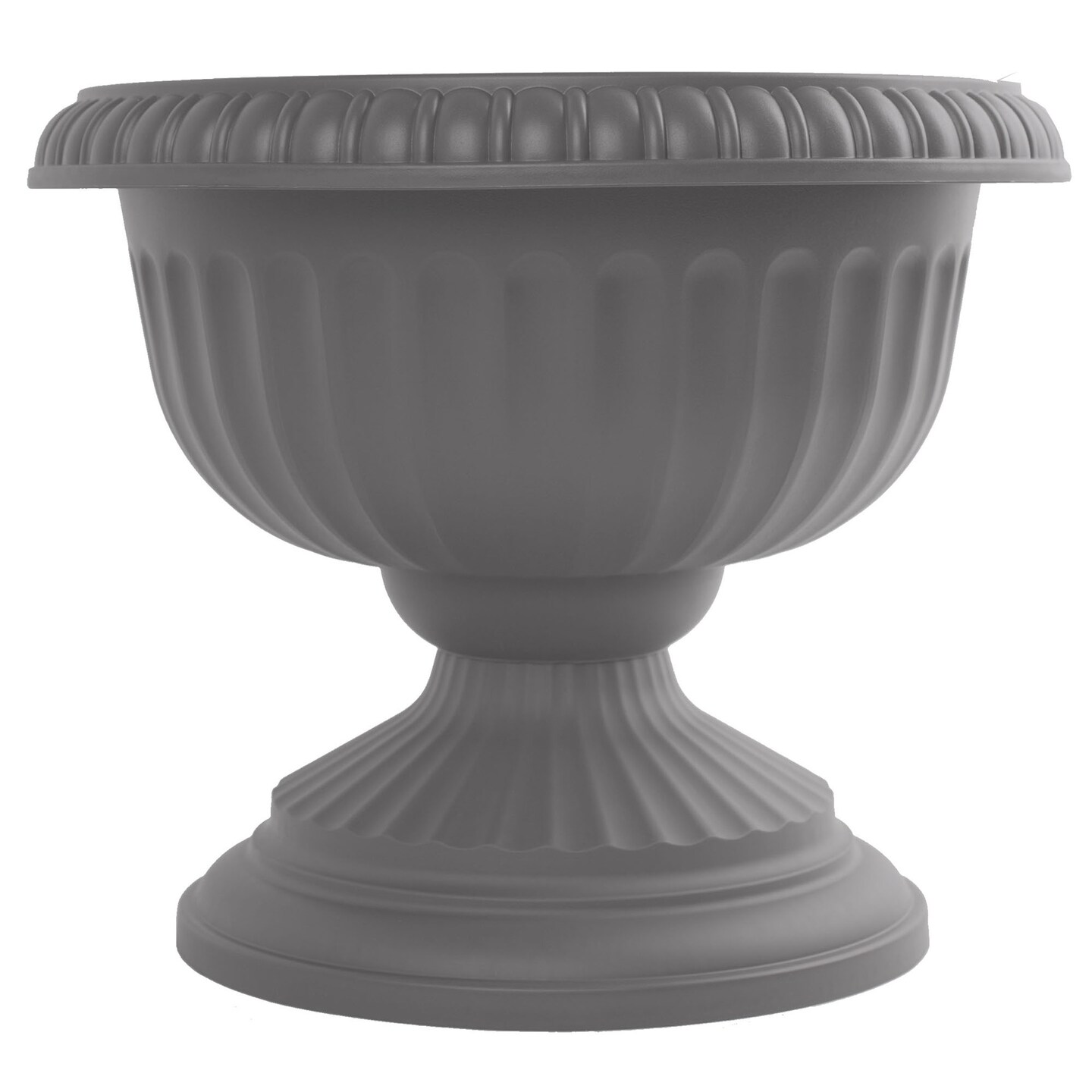 Bloem Grecian Urn Planter 12&#x22; Charcoal Gray