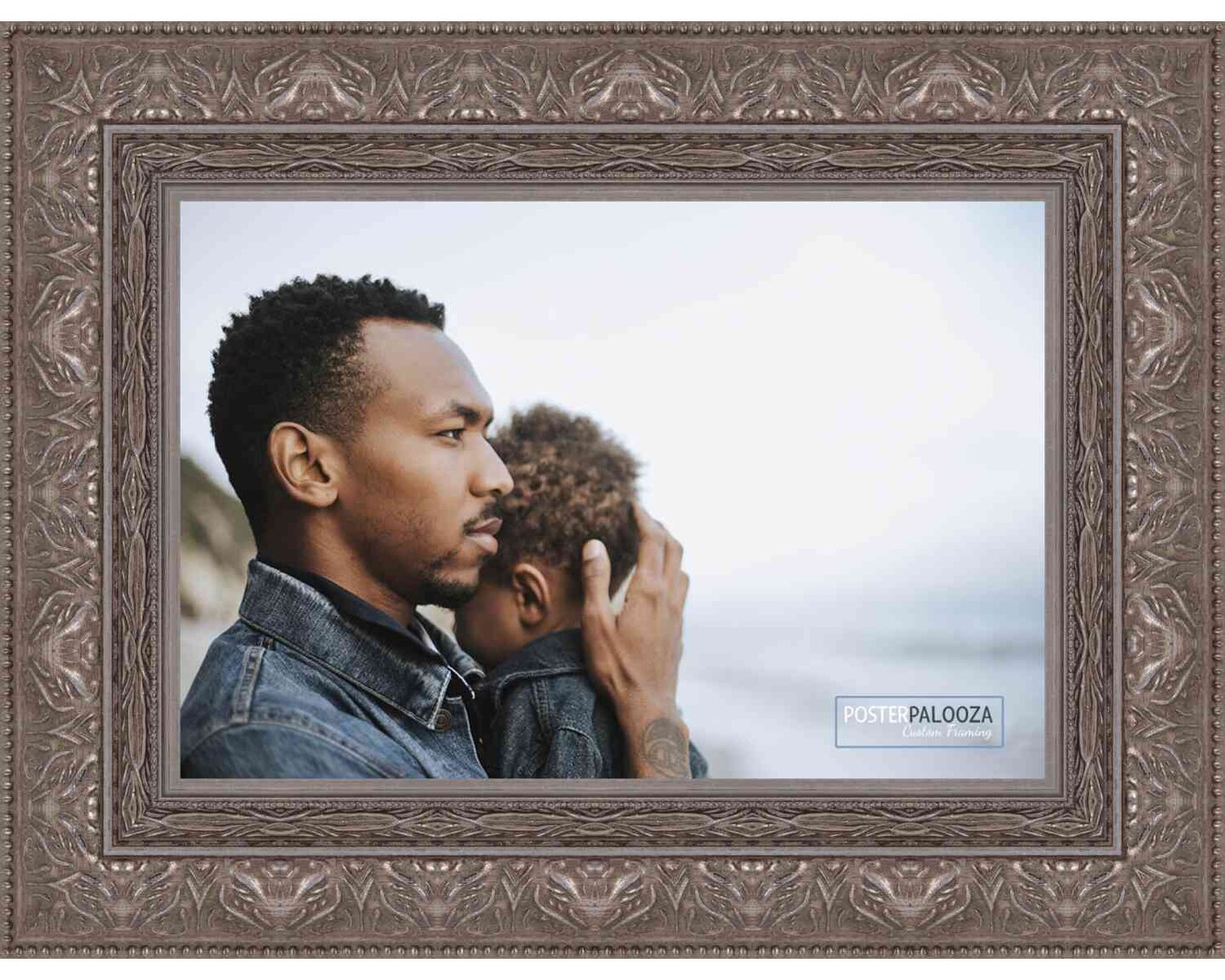 Wood 12x20 Picture Frame Black 12x20 Poster selling Frame Wall Hanging