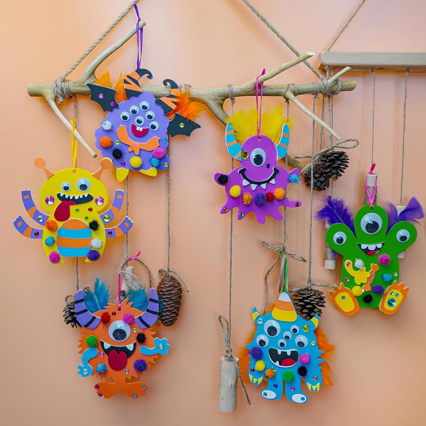 24 Sets Halloween Craft Kits Fall Kids