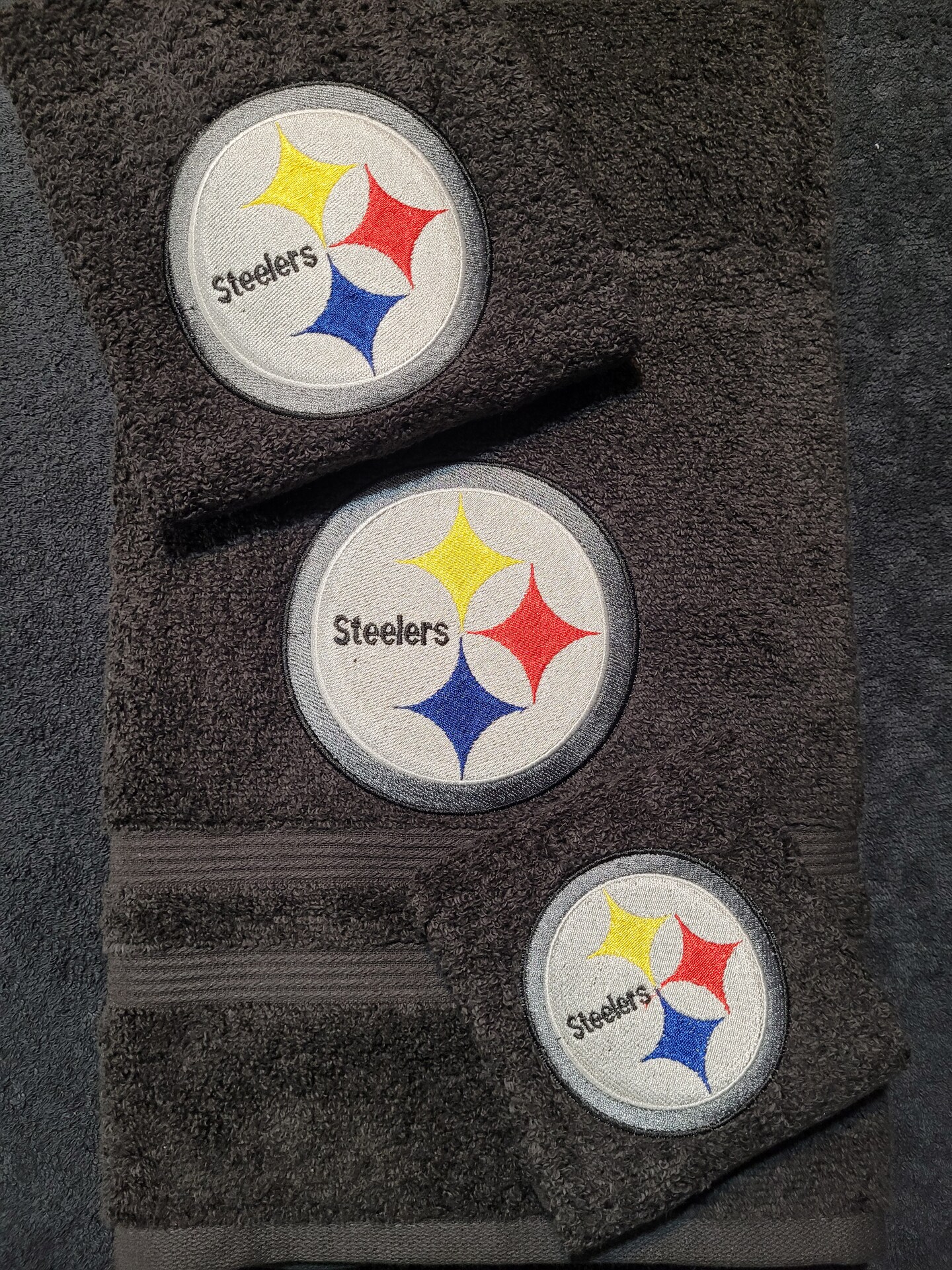 Steelers towel set sale