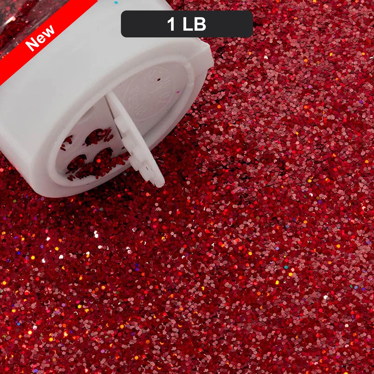 Glitter Wine Red 1lb Rich Elegant and Dazzling Shine