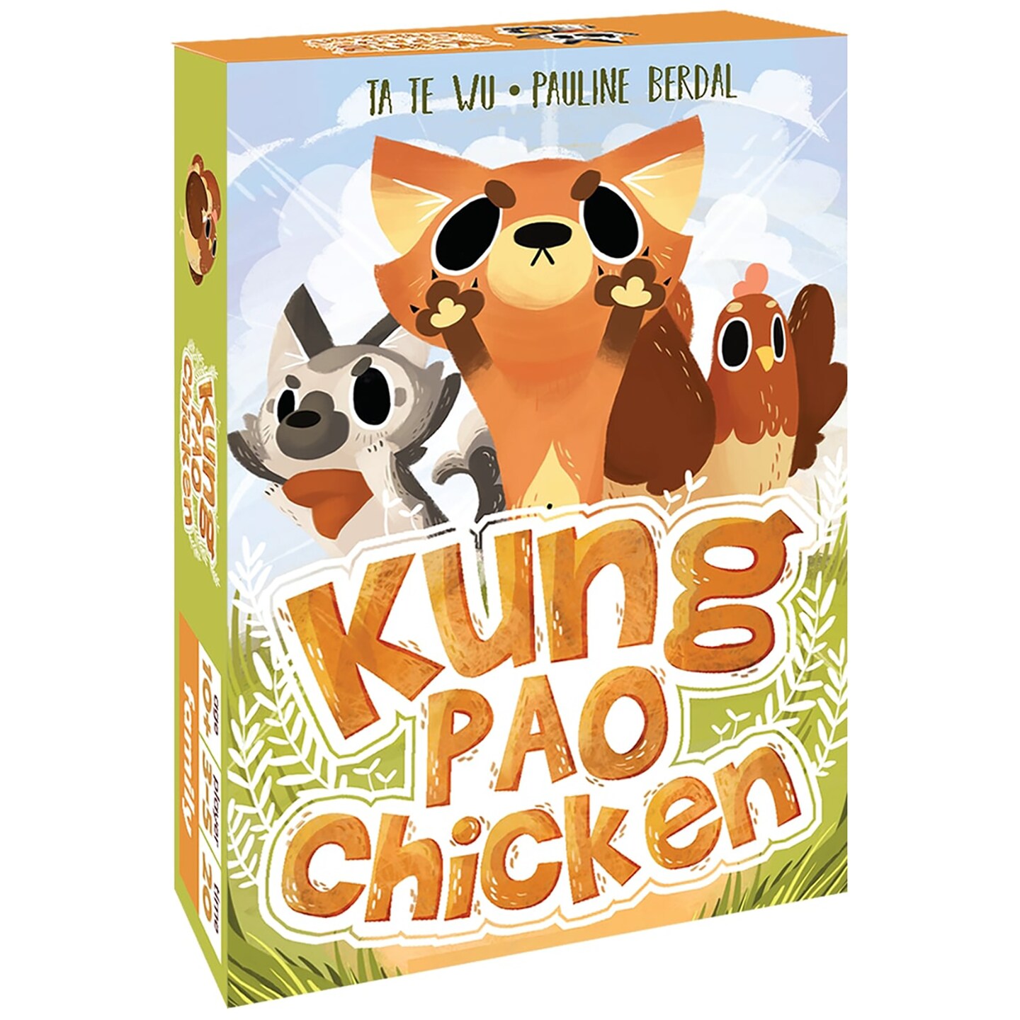 Sunrise Tornado: Kung Pao Chicken - Social Deduction Party Card Game, Are You The Chicken Or Fox, Quick Play, Family Ages 10+, 3-5 Players, 15 Min
