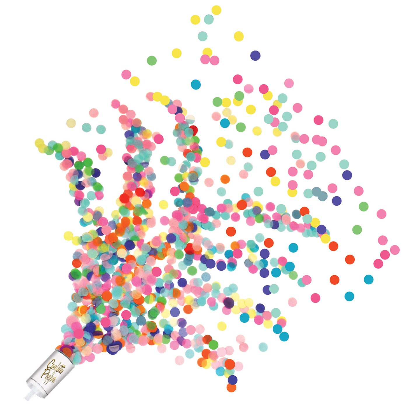 Beistle Push Up Confetti Poppers - 12 Pack