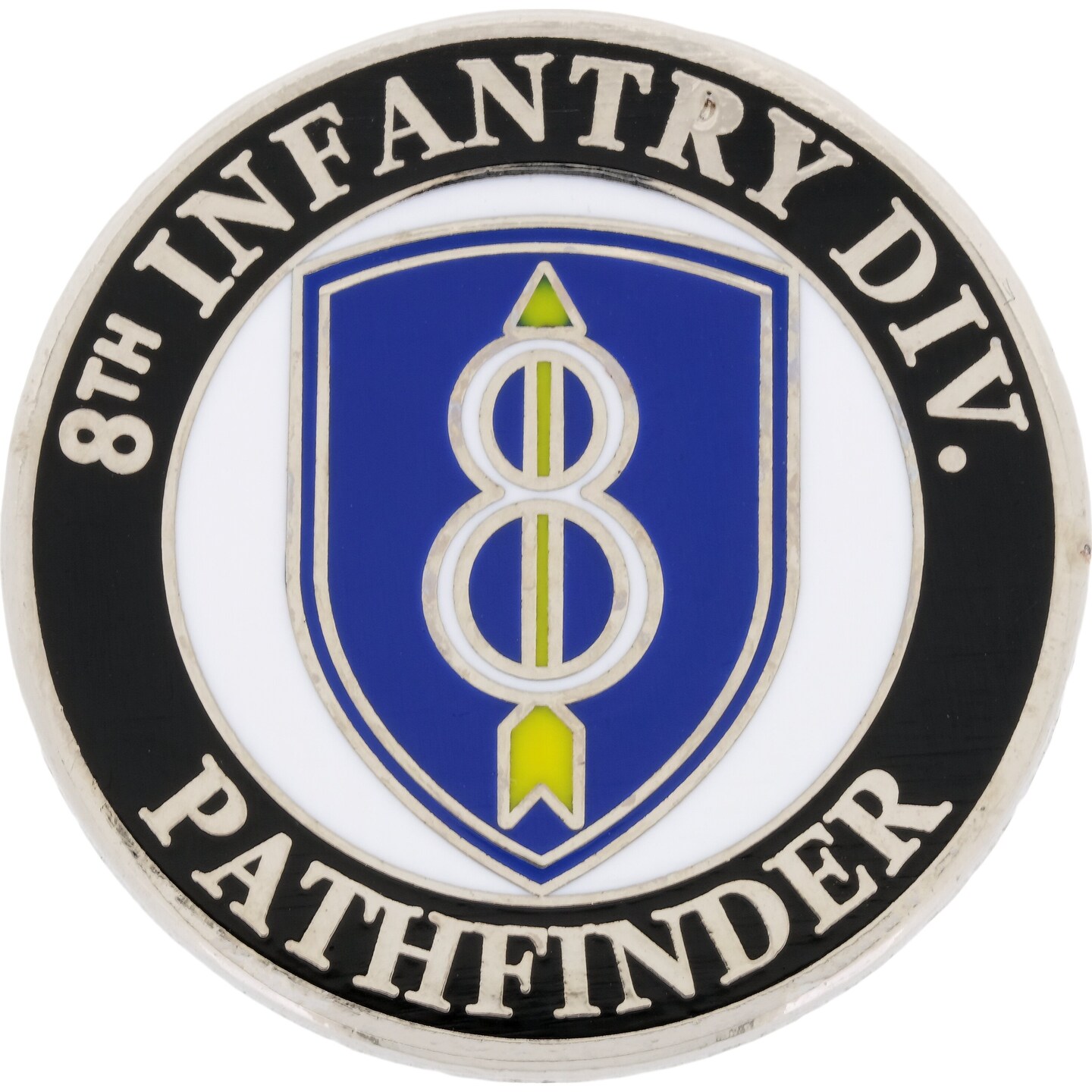 U.S. Army 8th Airborne Infantry Division Pathfinder Pin 1&#x22;
