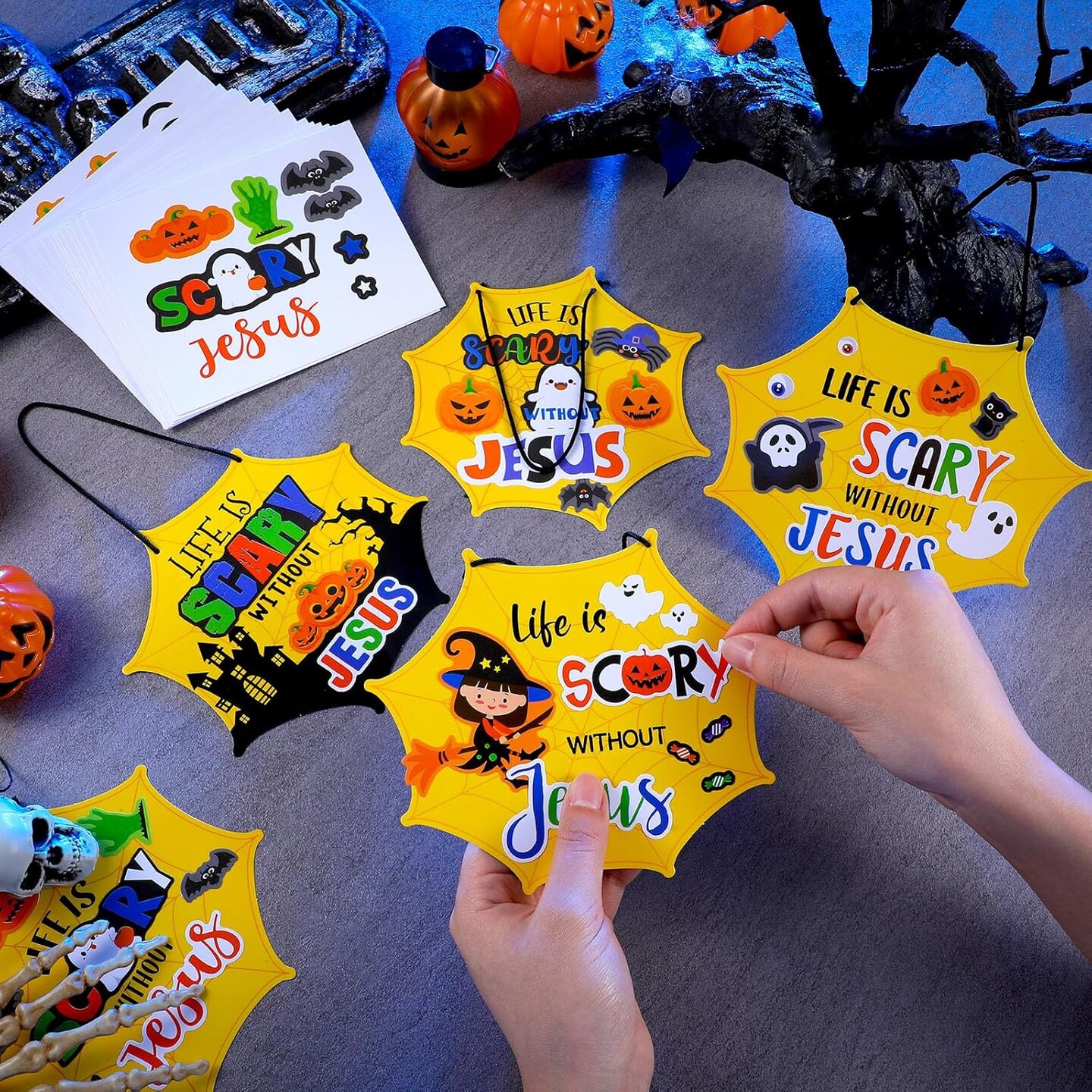 24 Sets Halloween Crafts Kit for Kids