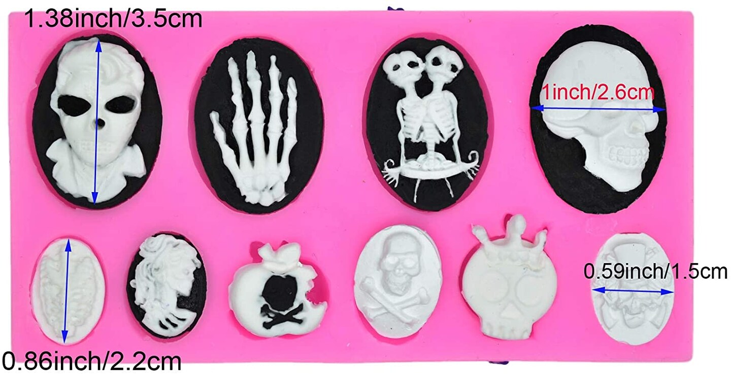 Halloween Haunting  Silicone Mold