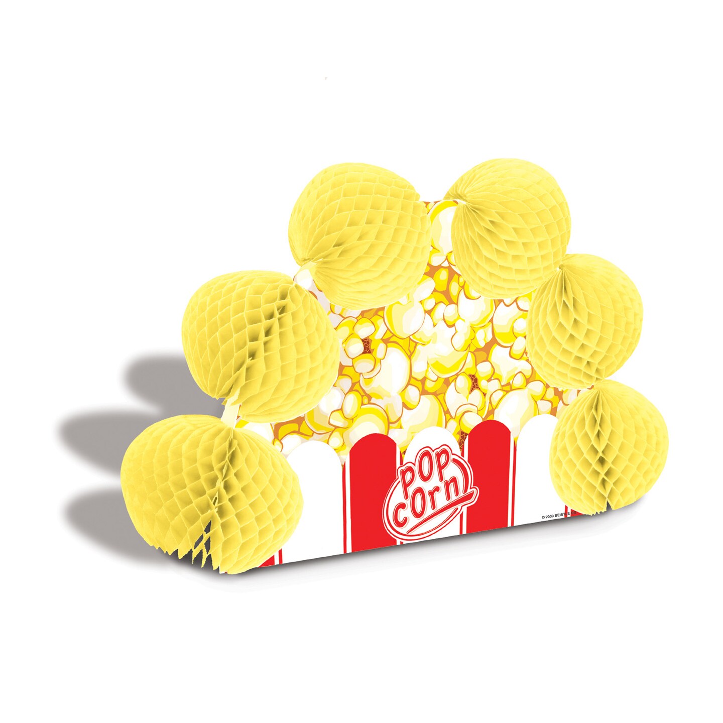 Beistle 10in. Popcorn Pop-Over Centerpiece - 12 Pack