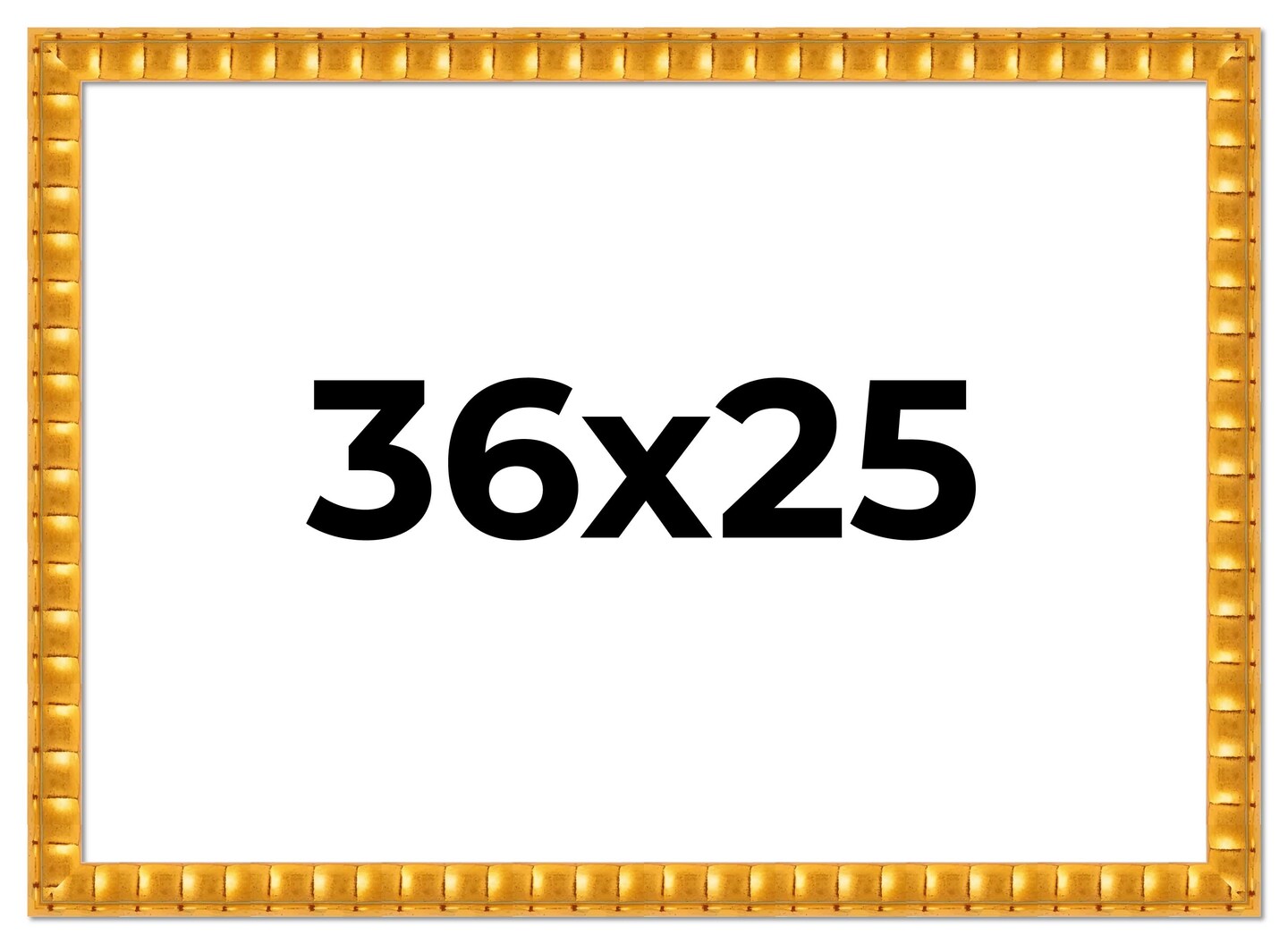 36x25 Bamboo Picture Frame with UV-Resistant Acrylic &#x26; Acid Free Backing, Available in  4 Finishes - Brown, Black, Gold, and Natural