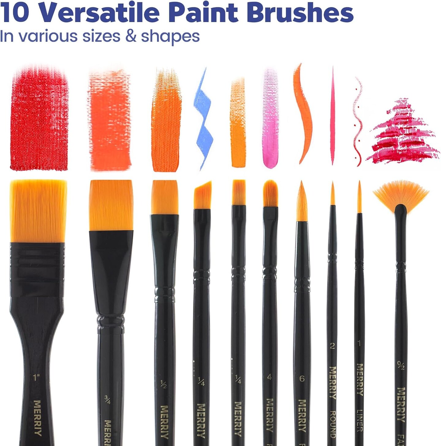 Artist Acrylic Paint Set, Painting Supplies Kit with Tabletop Sketch Box Easel, 12 Colors Acrylic Paints,10"x 12" Stretched Canvas,Premium Acrylic Painting Set for Artist Adults, Beginners