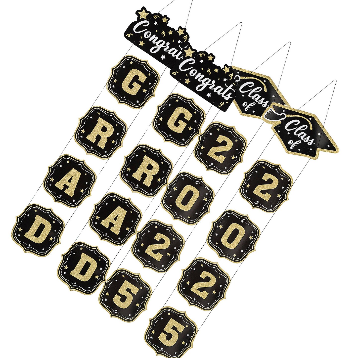 Class of 2025 Graduation Cardstock Door Signs Set of 2