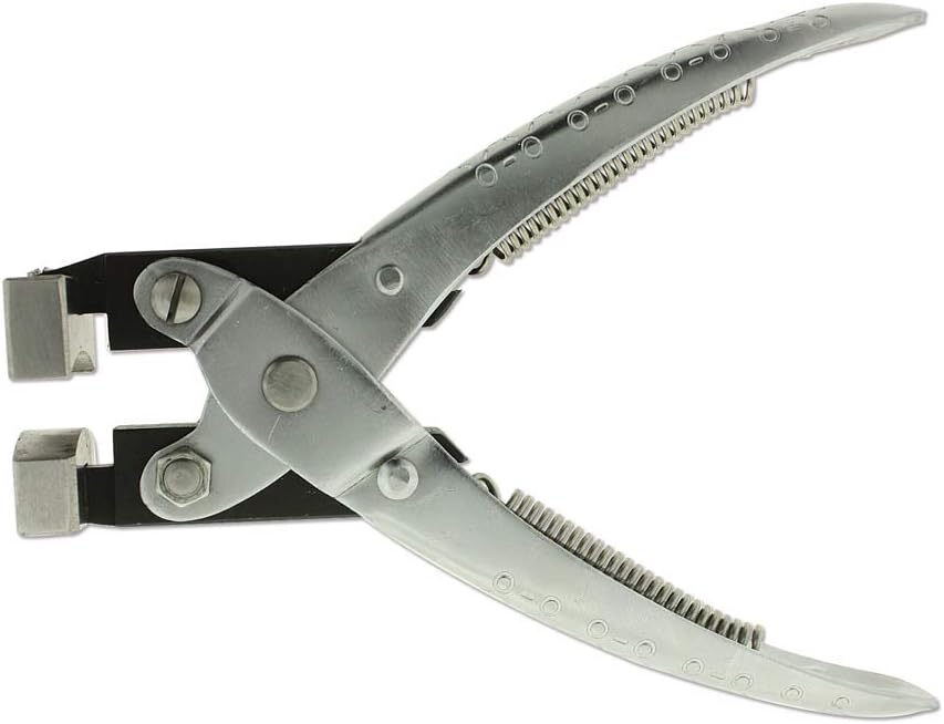 The Beadsmith Chain Nose Parallel Pliers with Spring, Flat Grip for Jewelry Making, Wirework & Repair