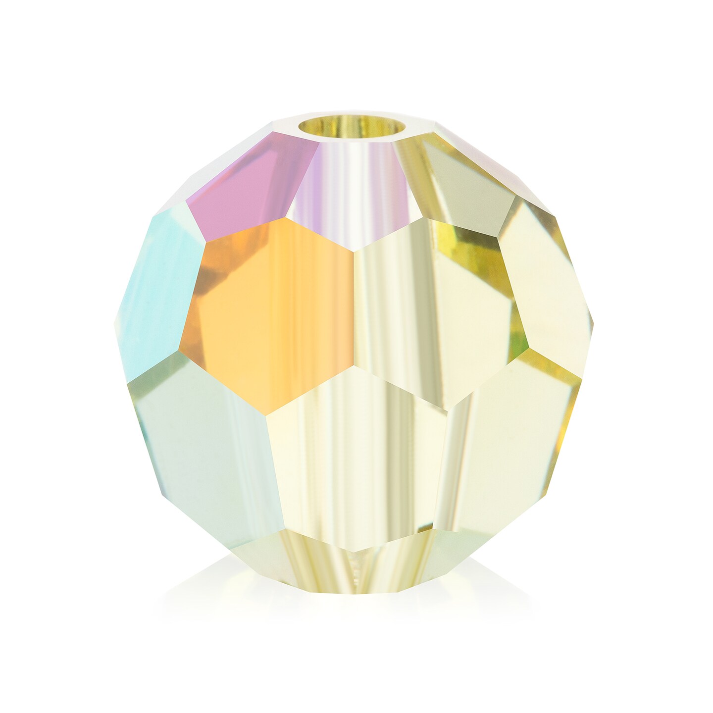 Preciosa 4mm Czech Glass Faceted Round Beads 40 Pieces