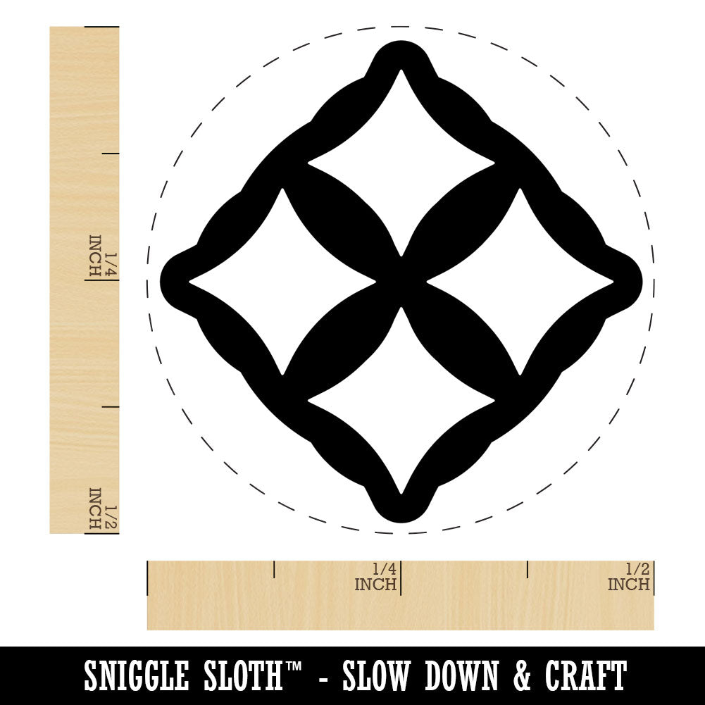 Eban Adinkra African Fence Safety Security Love Symbol Rubber Stamp for Stamping