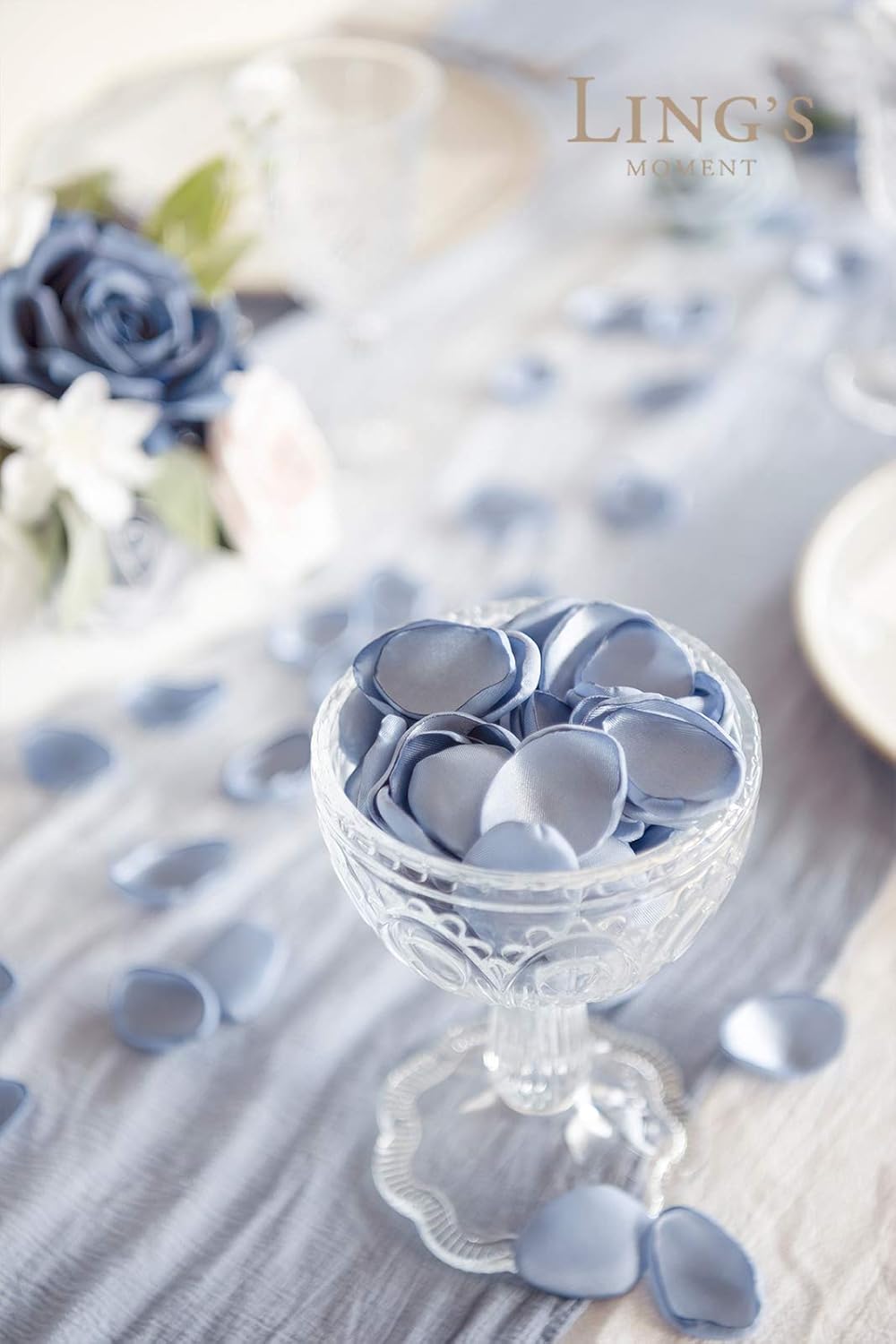 Moment Rose Petals, Silk Flower Petals for Wedding/Aisle/Flower Girl Baskets/Table Centerpiece D&#xE9;cor,etc.