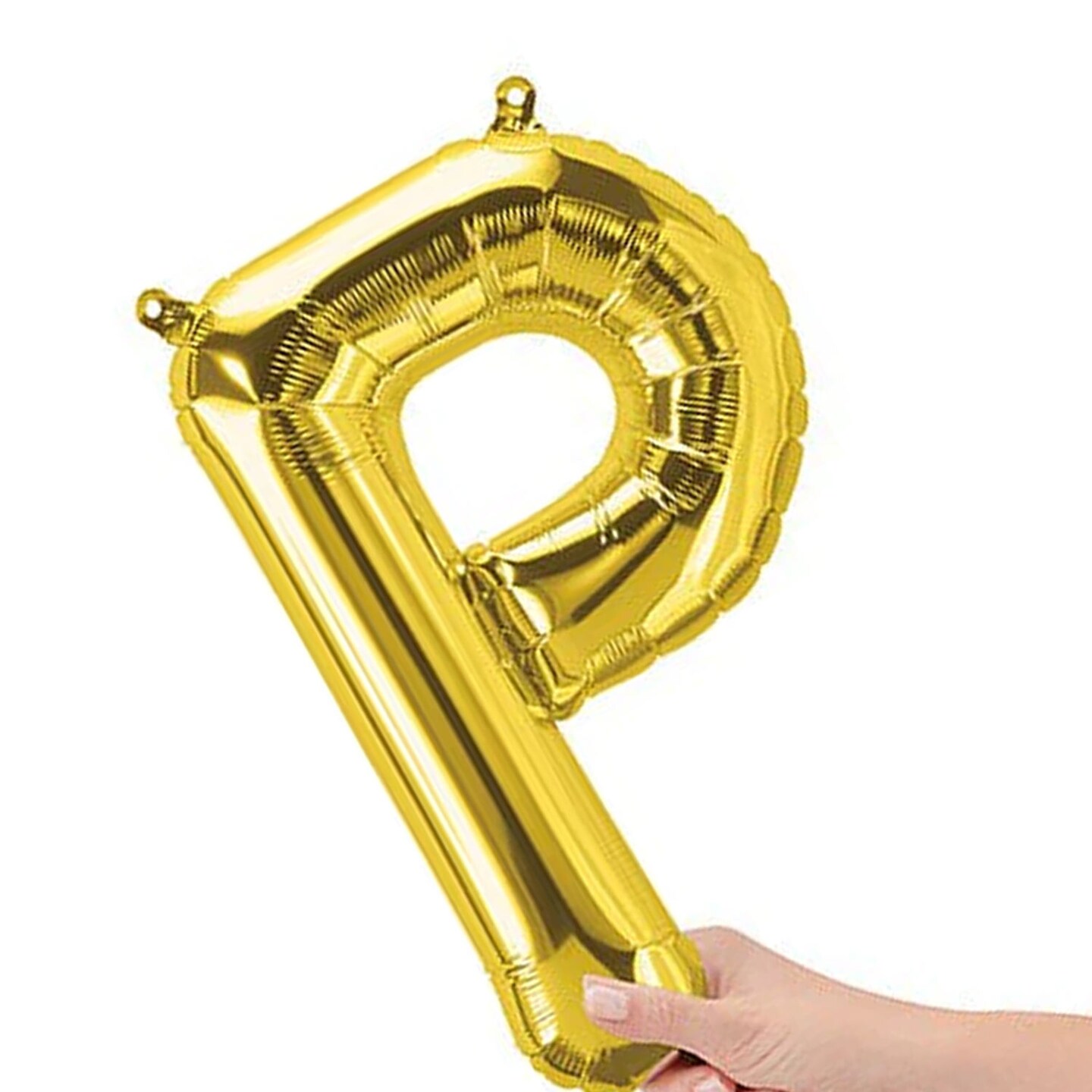 NorthStar Balloons&#xAE; 16&#x22; Gold Letter P Balloon Air Fill Only