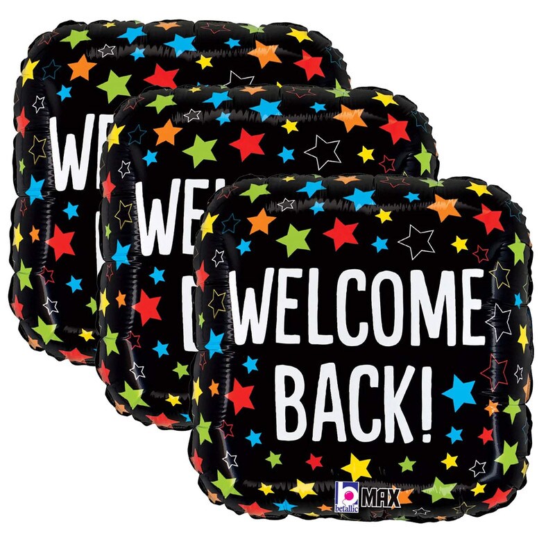 Betallic&#xAE; 18 Inch Welcome Back Foil Balloon
