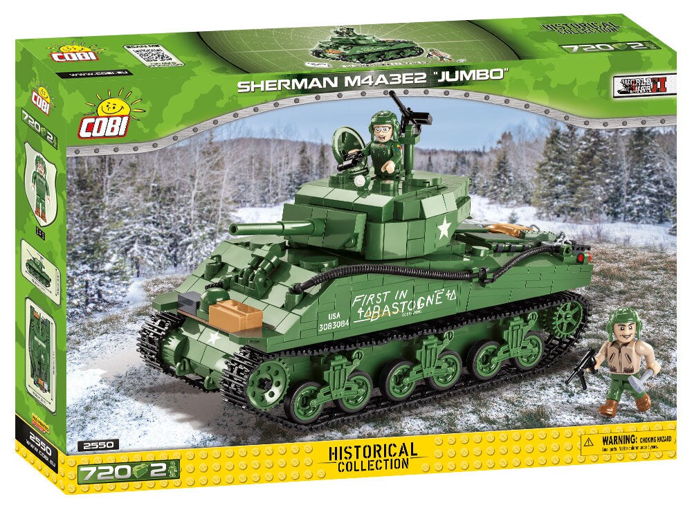 COBI Historical Collection Sherman M4A3E2 &#x22;Jumbo&#x22; Tank