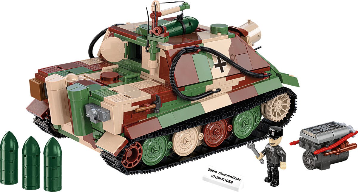 COBI Historical Collection WWII 38 Sturmmorser Sturmtiger