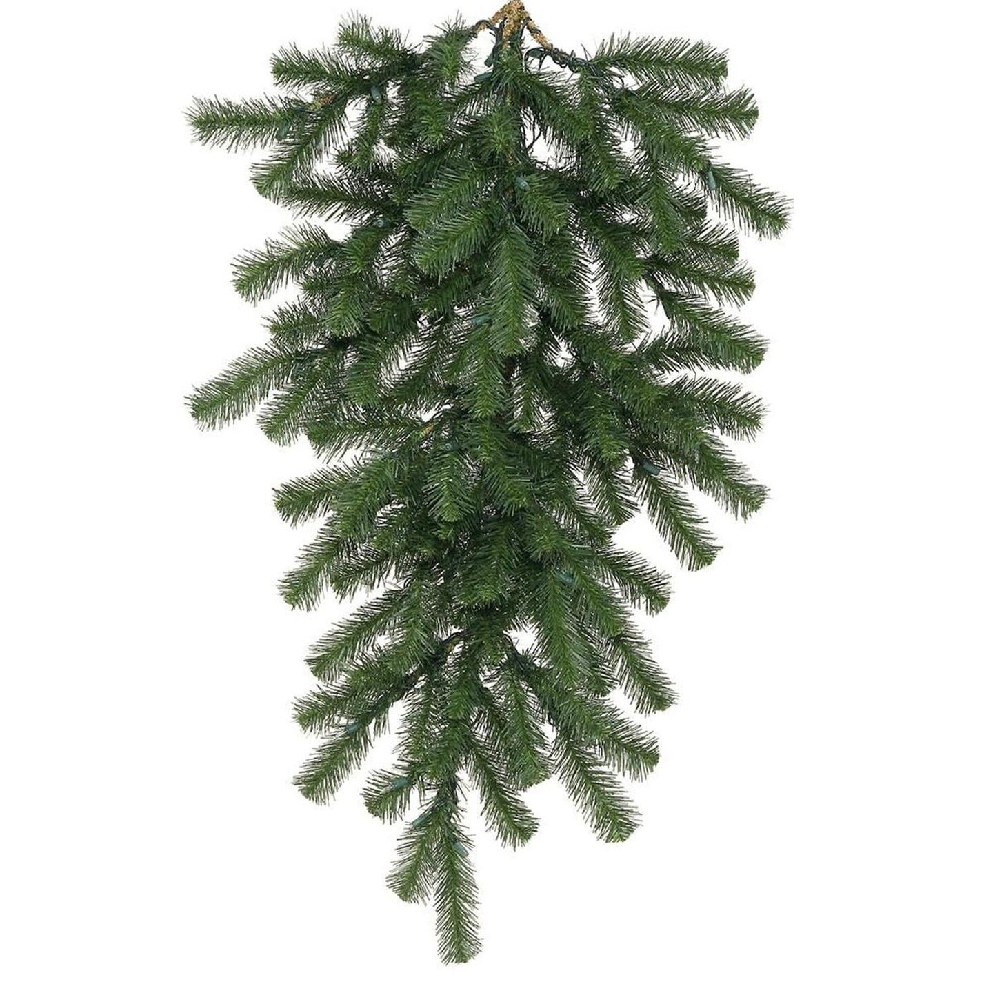 Vickerman 32" Douglas Fir Artificial Christmas Teardrop, Unlit