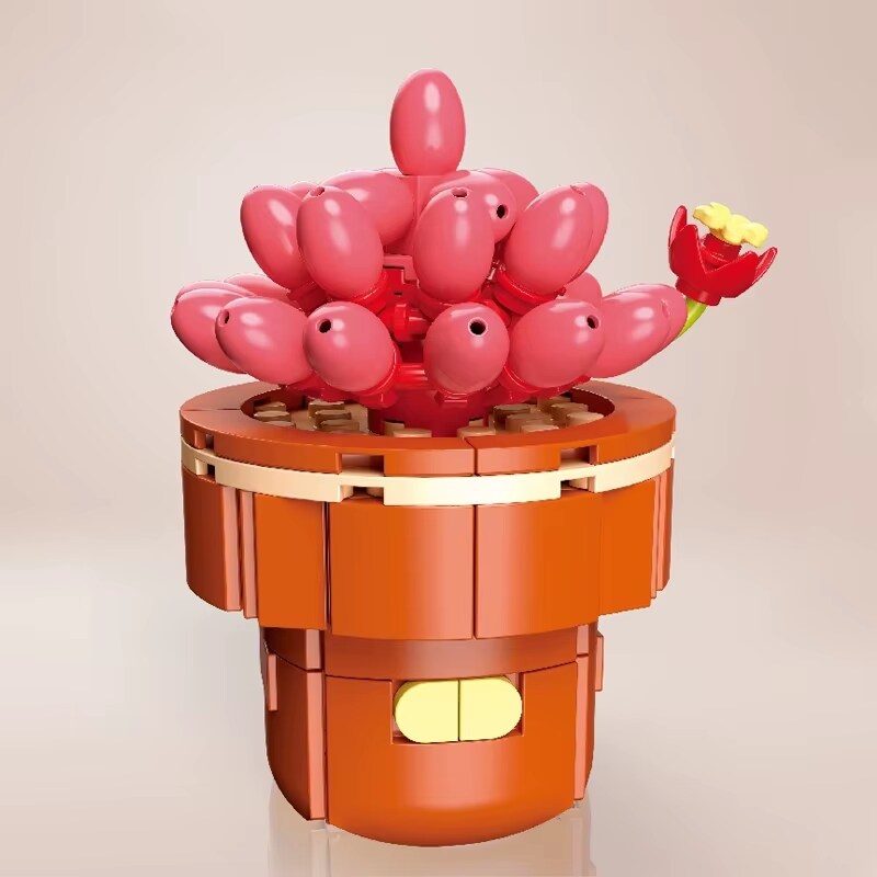 Plant Building Brick Kit - Adromischus by Wizardi F07N11-29-30(113)