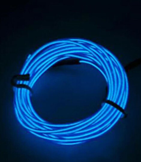 Neon String 6ft Wearable Flexible String Light — Battery Powered