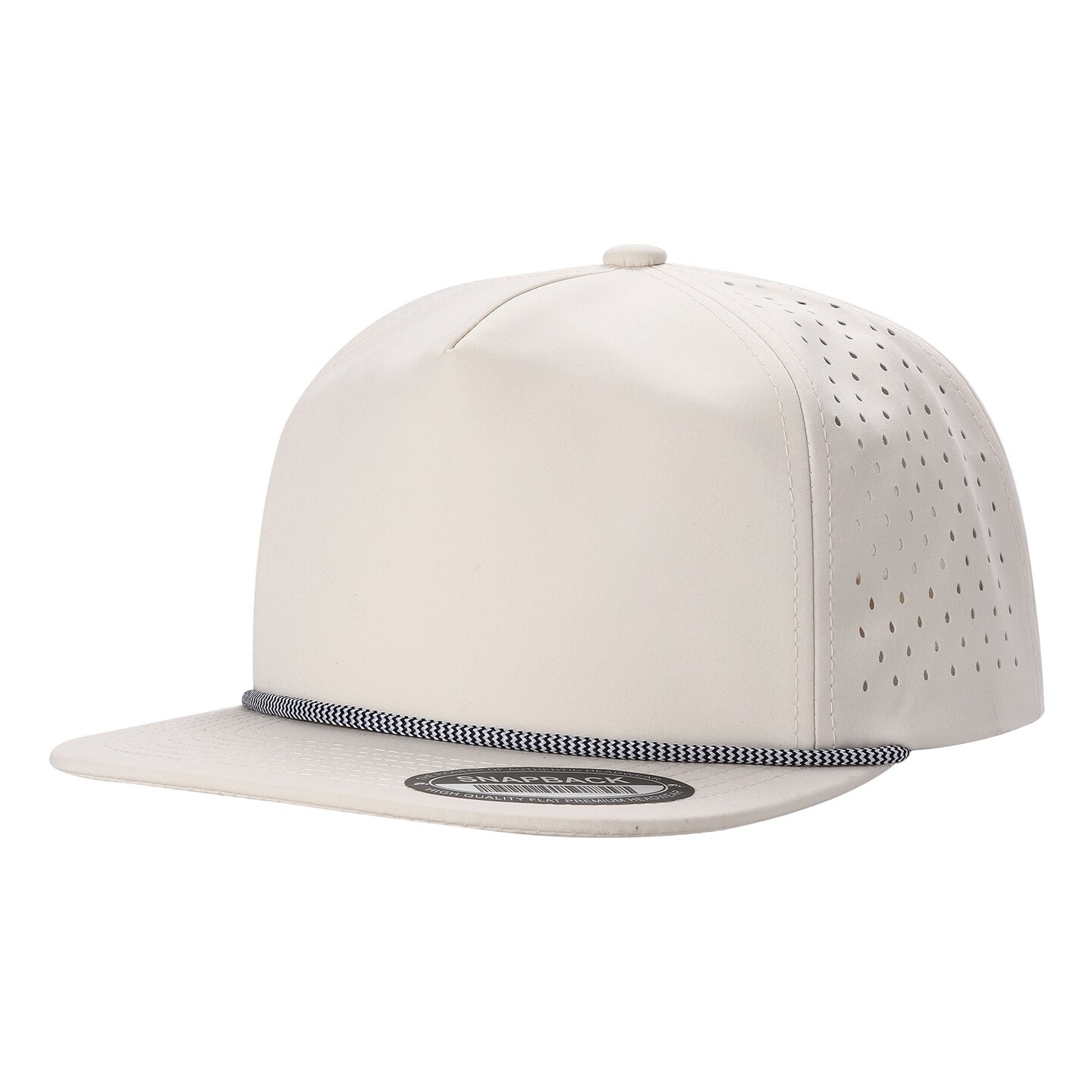 12 pack:5WPR 5-Panel Waterproof Hat with Rope Stylish & Durable