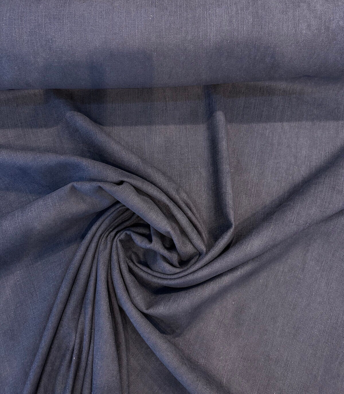 1 Yard Sawyer Blue Midnight Italian Upholstery Drapery Fabric